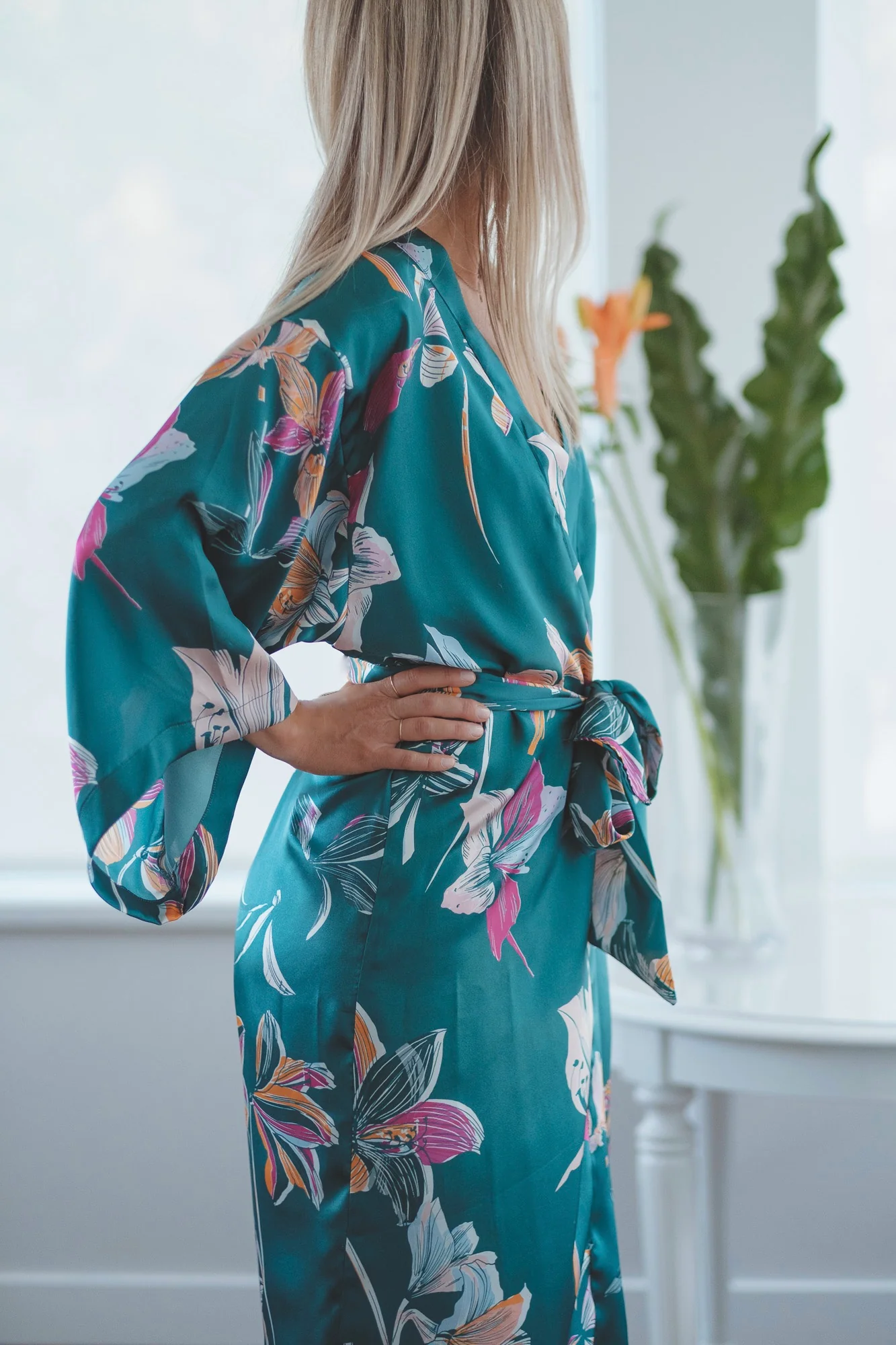 Kusuma Long Kimono Robe - Image 3
