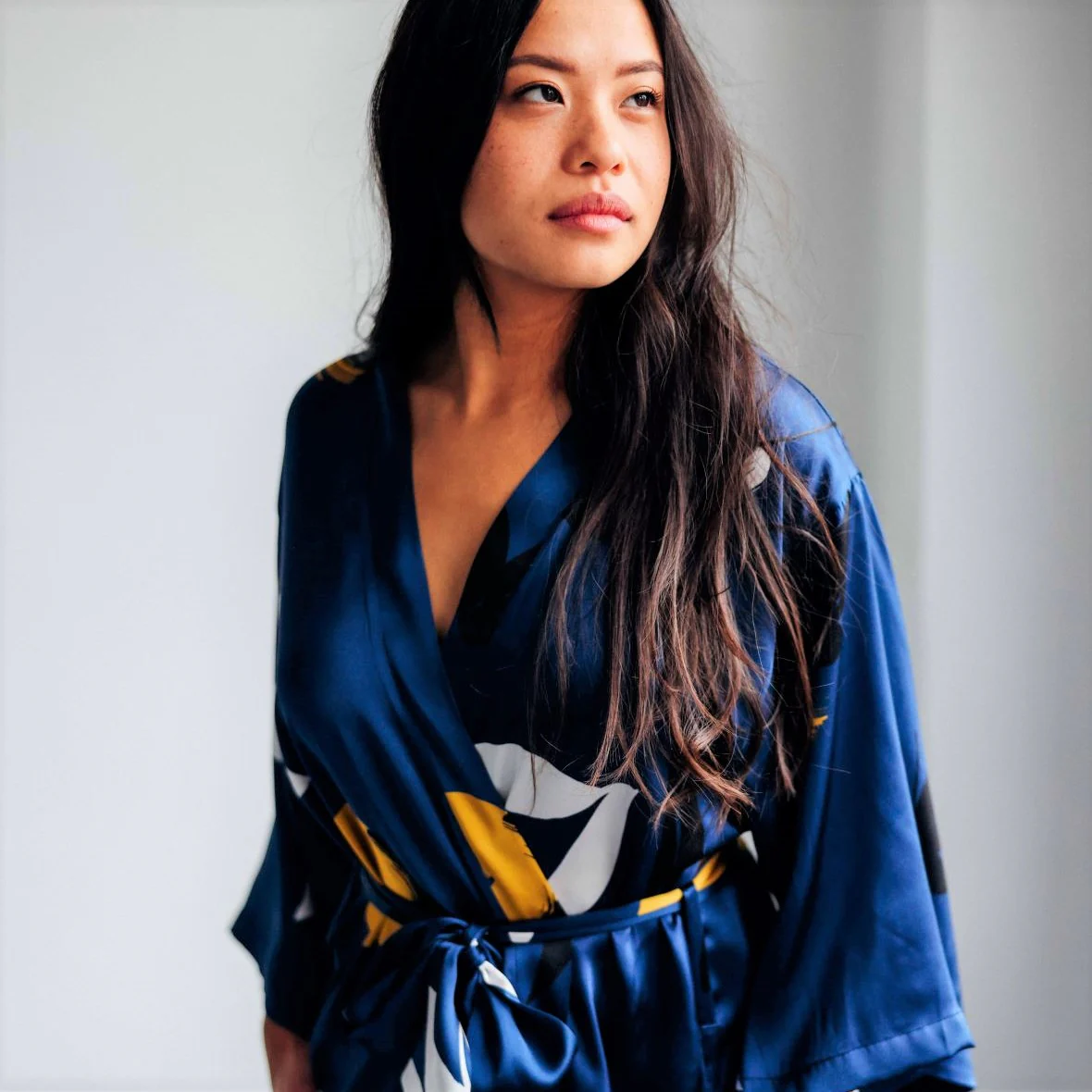 Luna Long Kimono Robe - Image 3