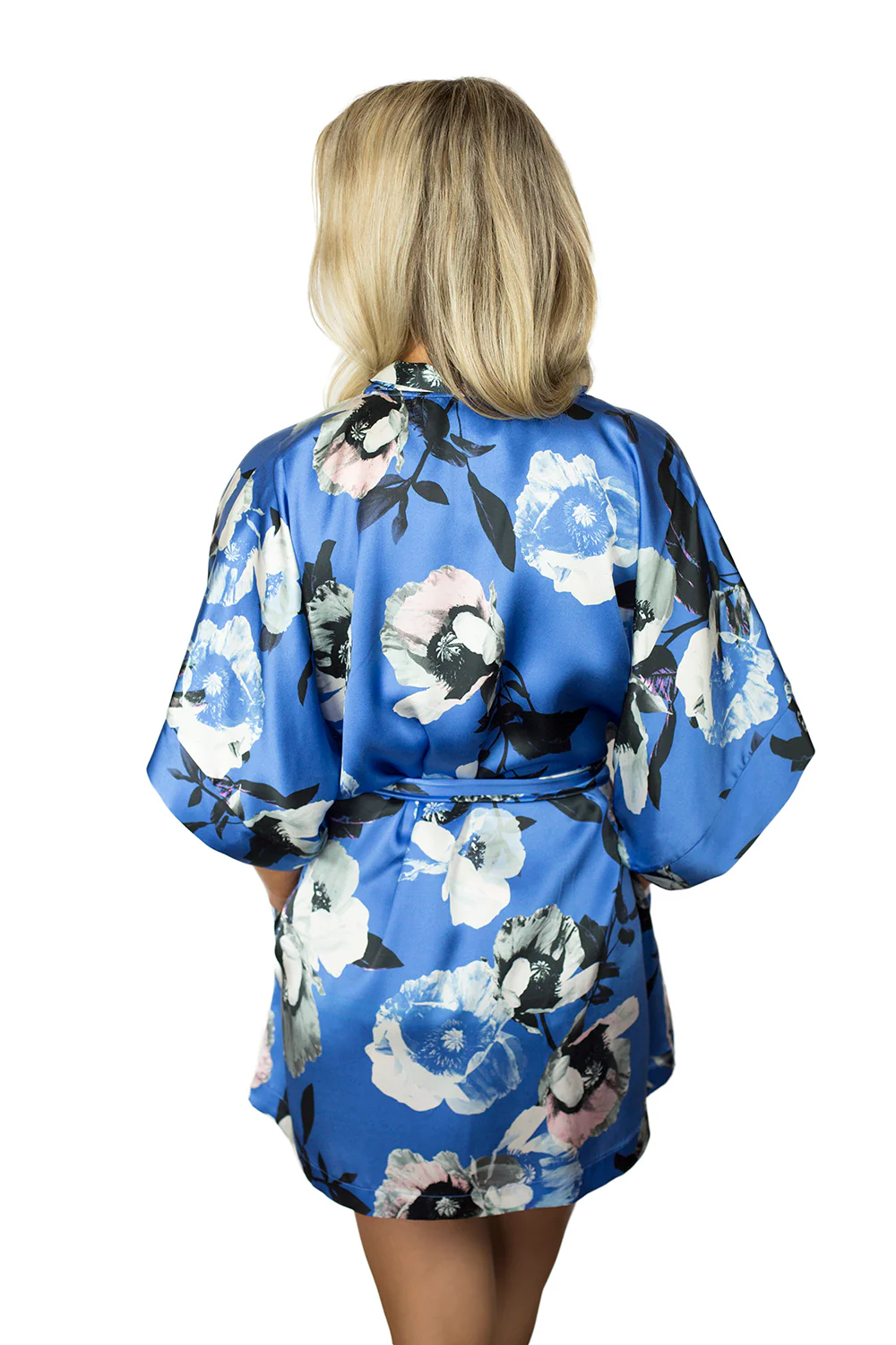 Salish Sea Short Kimono Robe - Image 6